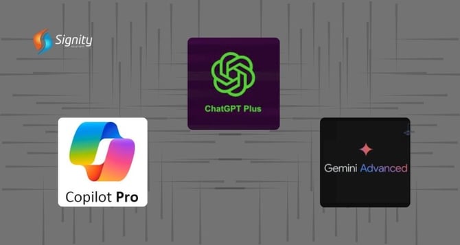 Gemini Advanced vs. ChatGPT Plus vs. Copilot Pro 