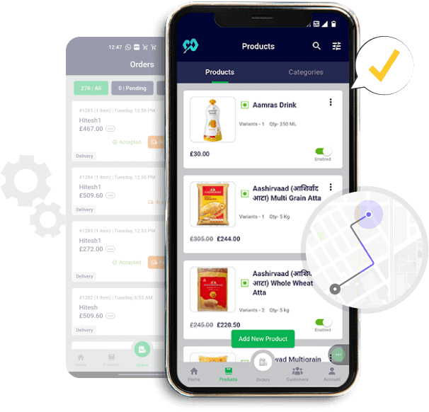 Features of Merchant App