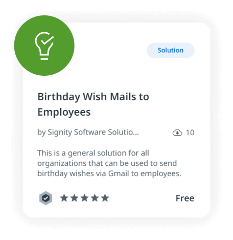 This is a bot that sends out personalized birthday emails to employees with zero human intervention.